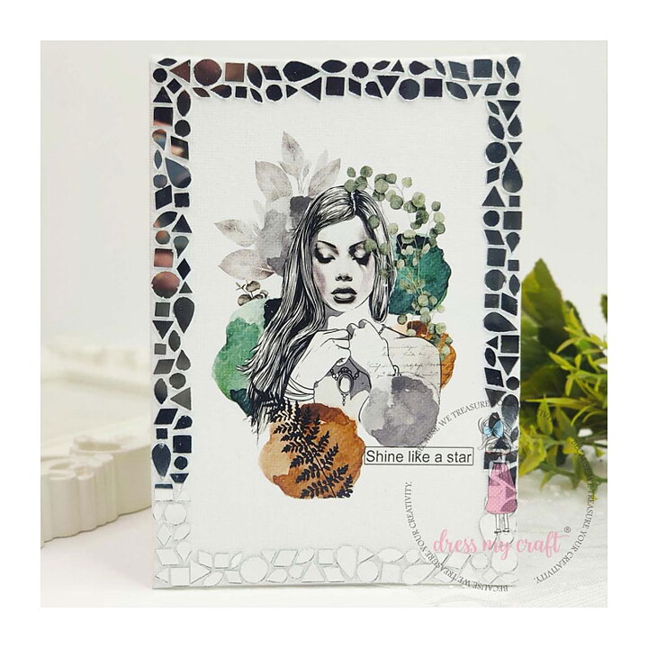 Dress My Craft Mini Transfer Me Sheet - Beauty with Peace