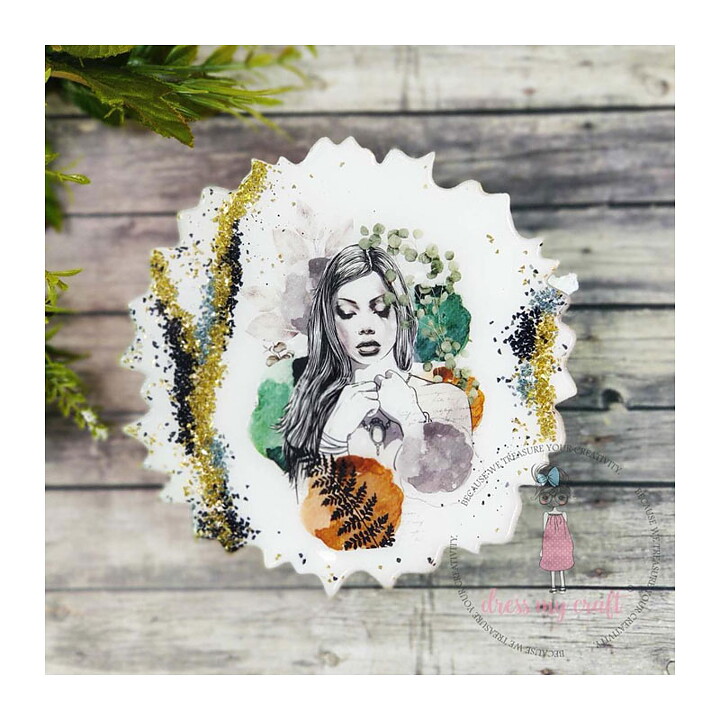Dress My Craft Mini Transfer Me Sheet - Beauty with Peace