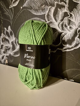 Merino maxi 221513 Green parkett, 50gr, Järbo