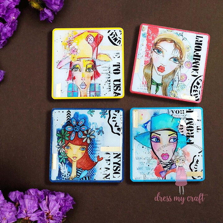 Dress My Craft Mini Transfer Me Sheet - Nature Lover