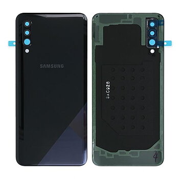 Samsung Galaxy A30s (SM-A307F) Baksida med tejp Original - Svart