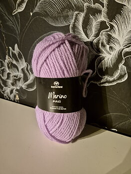 Merino maxi 221518 Lavish lilac 50gr,  Järbo