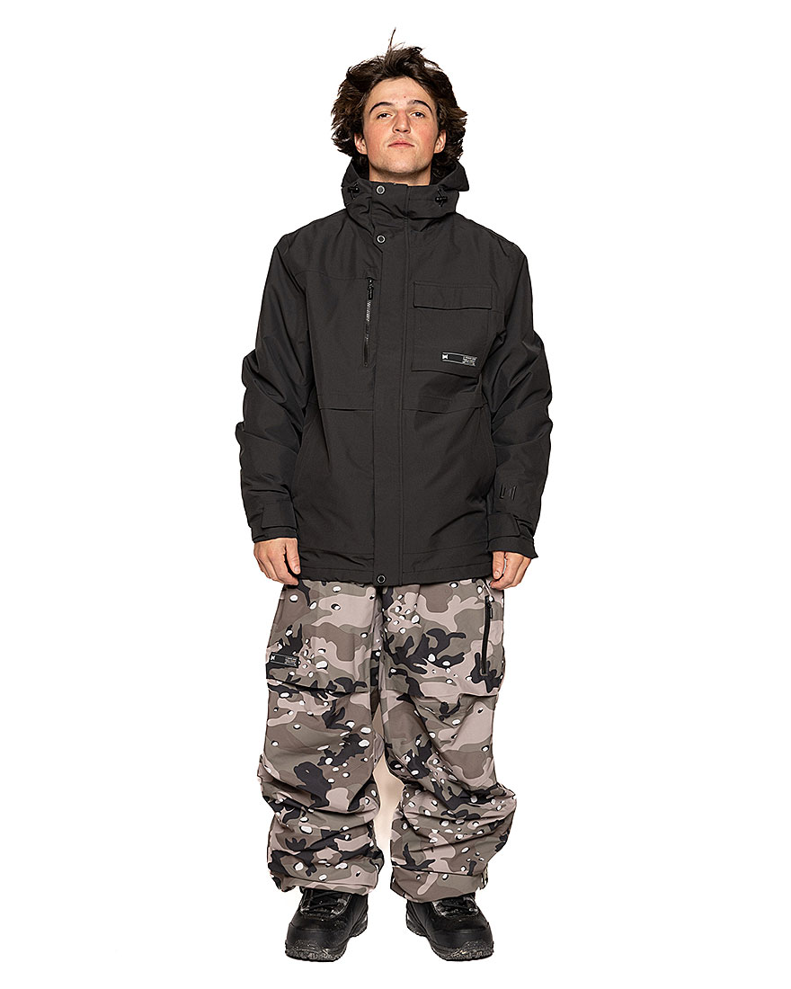 L1 Snowboard Jacket Rankin Black - 3