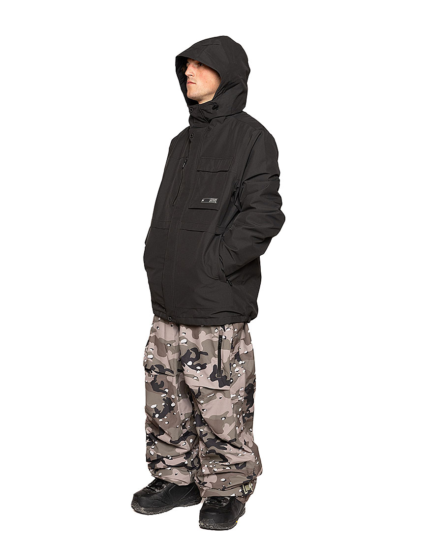L1 Snowboard Jacket Rankin Black - 6