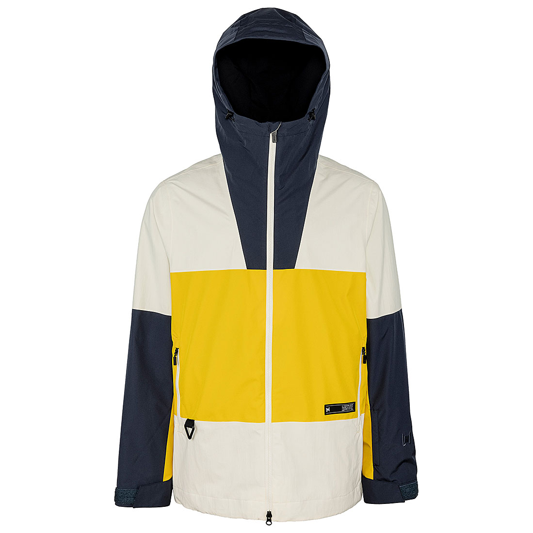 L1 Snowboard Jacket Ventura Cream Yellow Storm Standtall