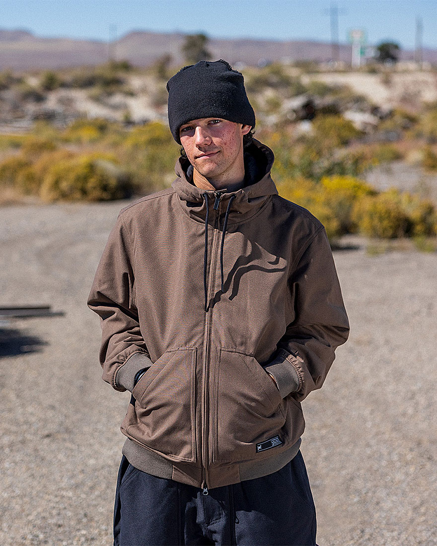 L1 Snowboard Jacket Americana Brown Stone - 7