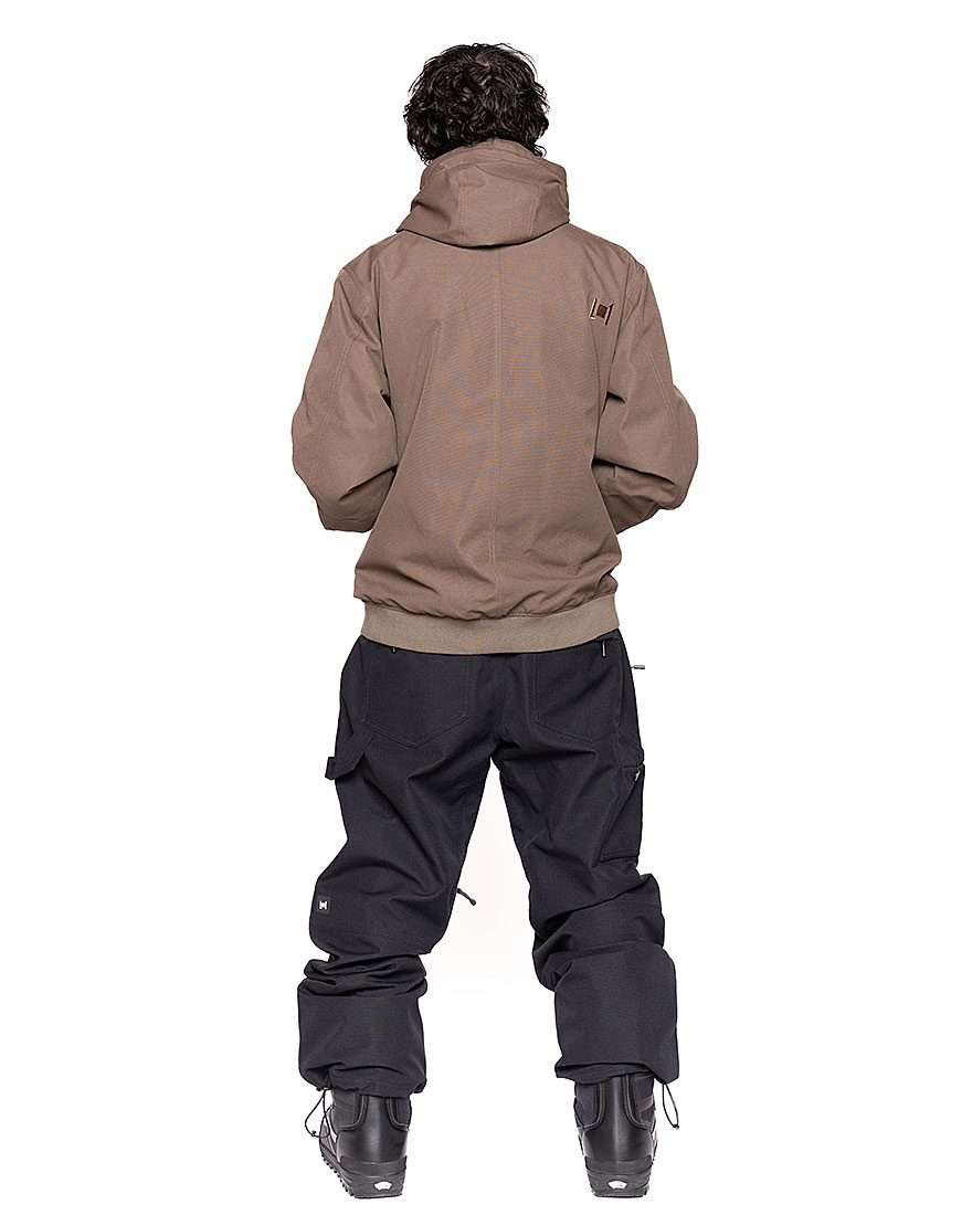 L1 Snowboard Jacket Americana Brown Stone - 4