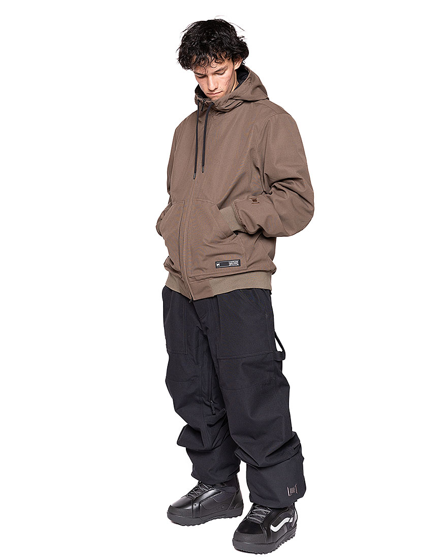 L1 Snowboard Jacket Americana Brown Stone - 5