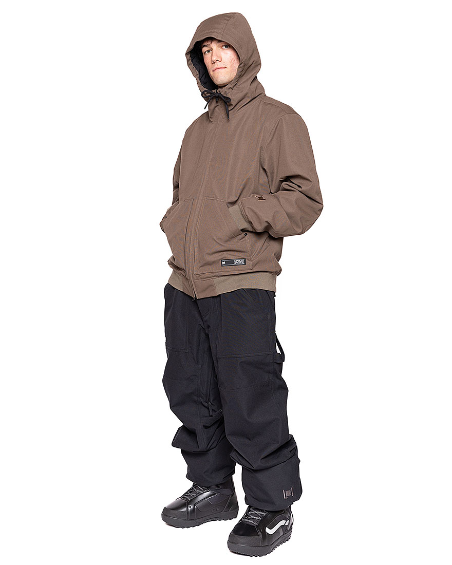 L1 Snowboard Jacket Americana Brown Stone - 6
