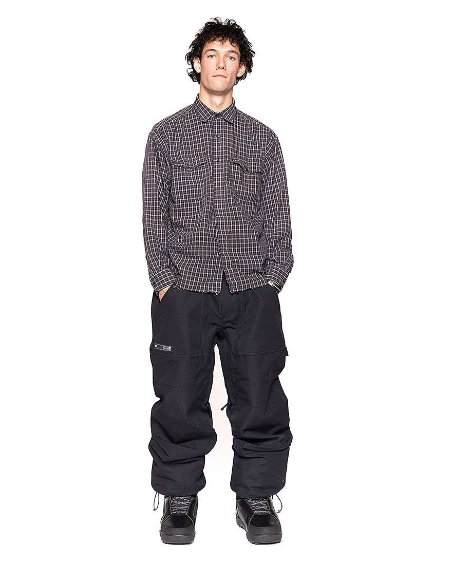 L1 Snowboardbyxa Americana Black - 3