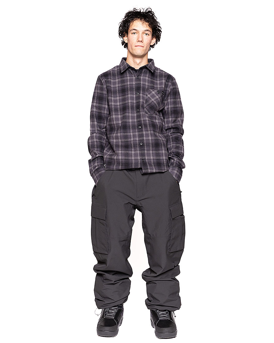 L1 Snowboardbyxa Dixon Cargo Black - 3