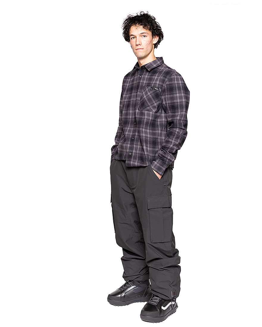 L1 Snowboardbyxa Dixon Cargo Black - 5