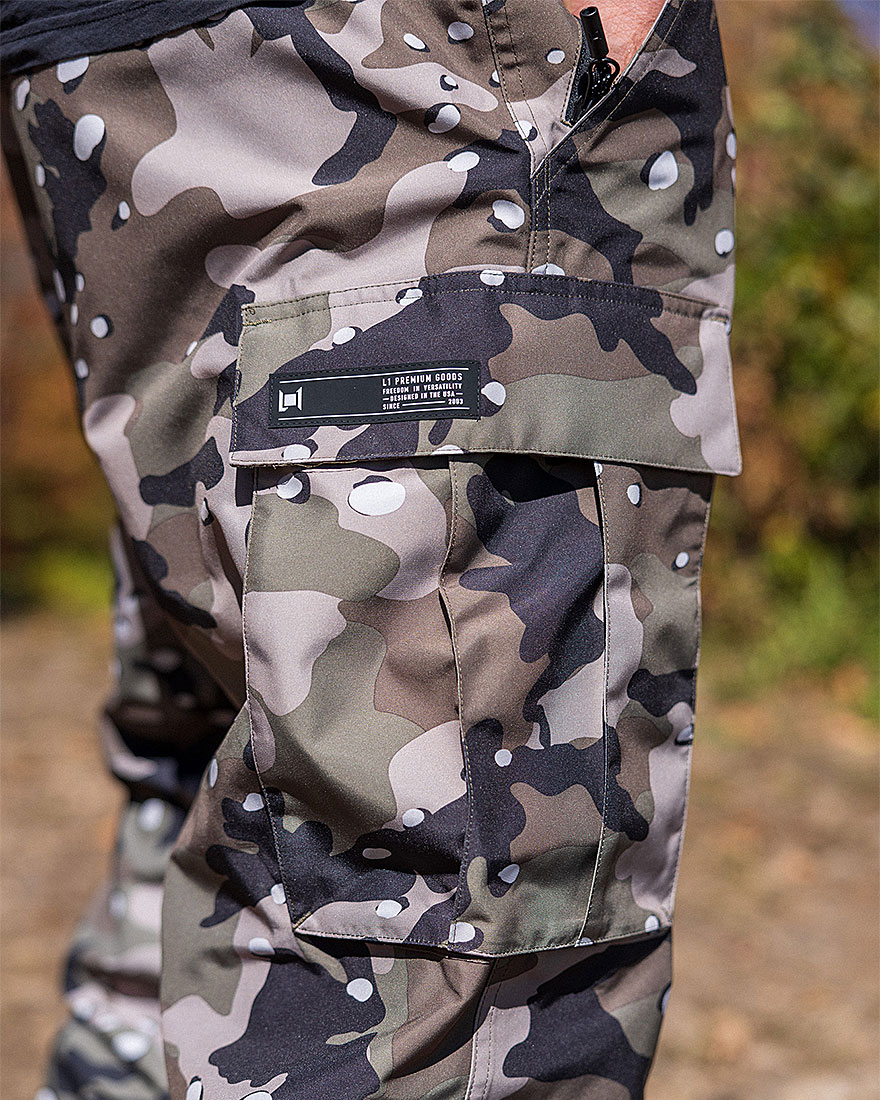 L1 Snowboardbyxa Dixon Cargo Camo - 8