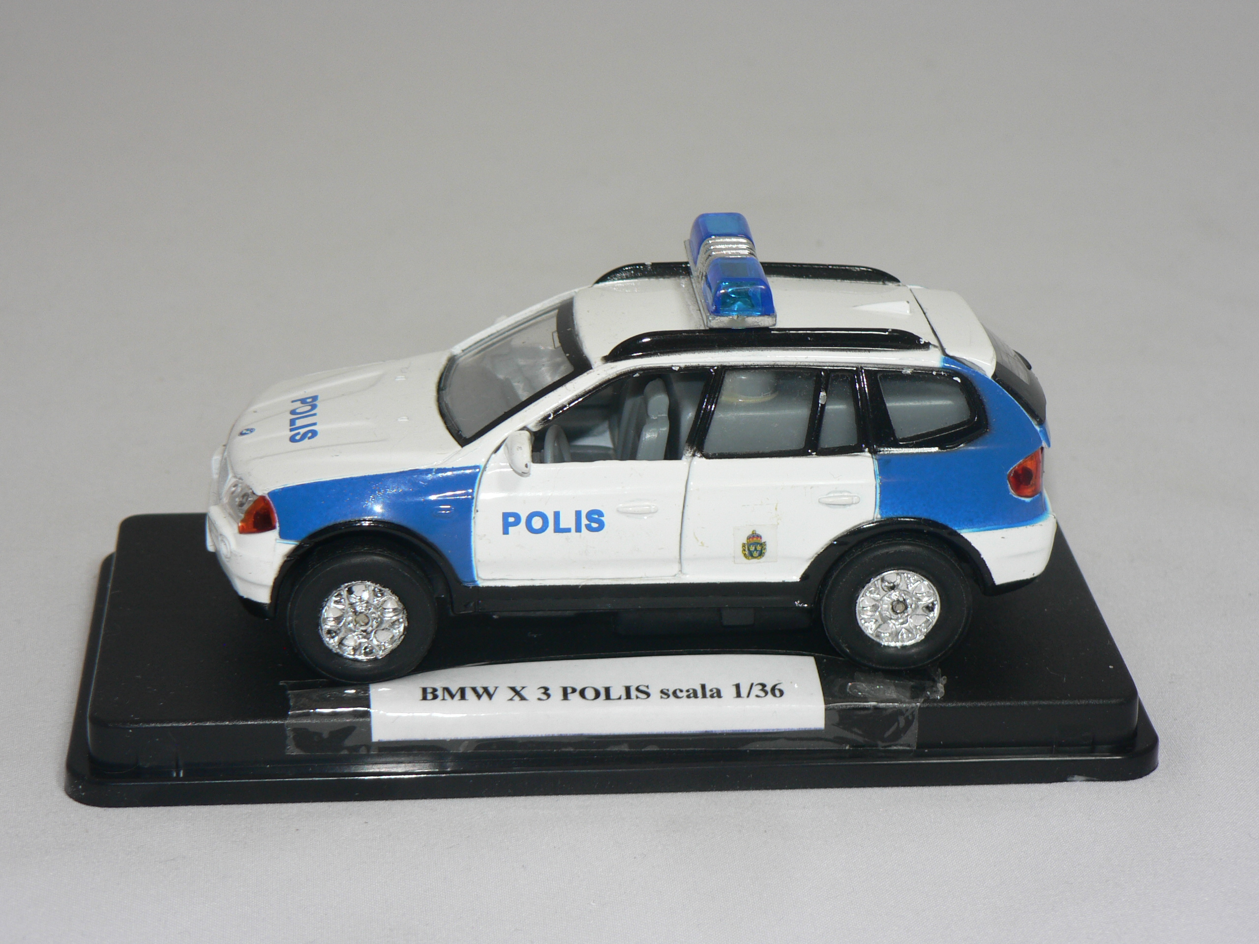 BMW X3 Polis   1:36  Welly - 3