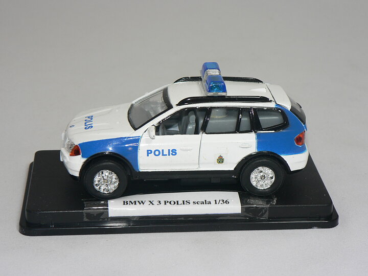 BMW X3 Polis   1:36  Welly