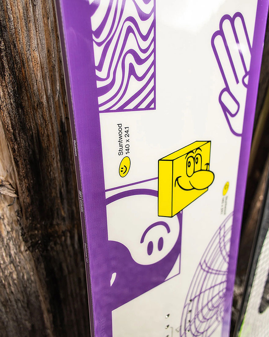 Bataleon Snowboard Stuntwood 140W - 8