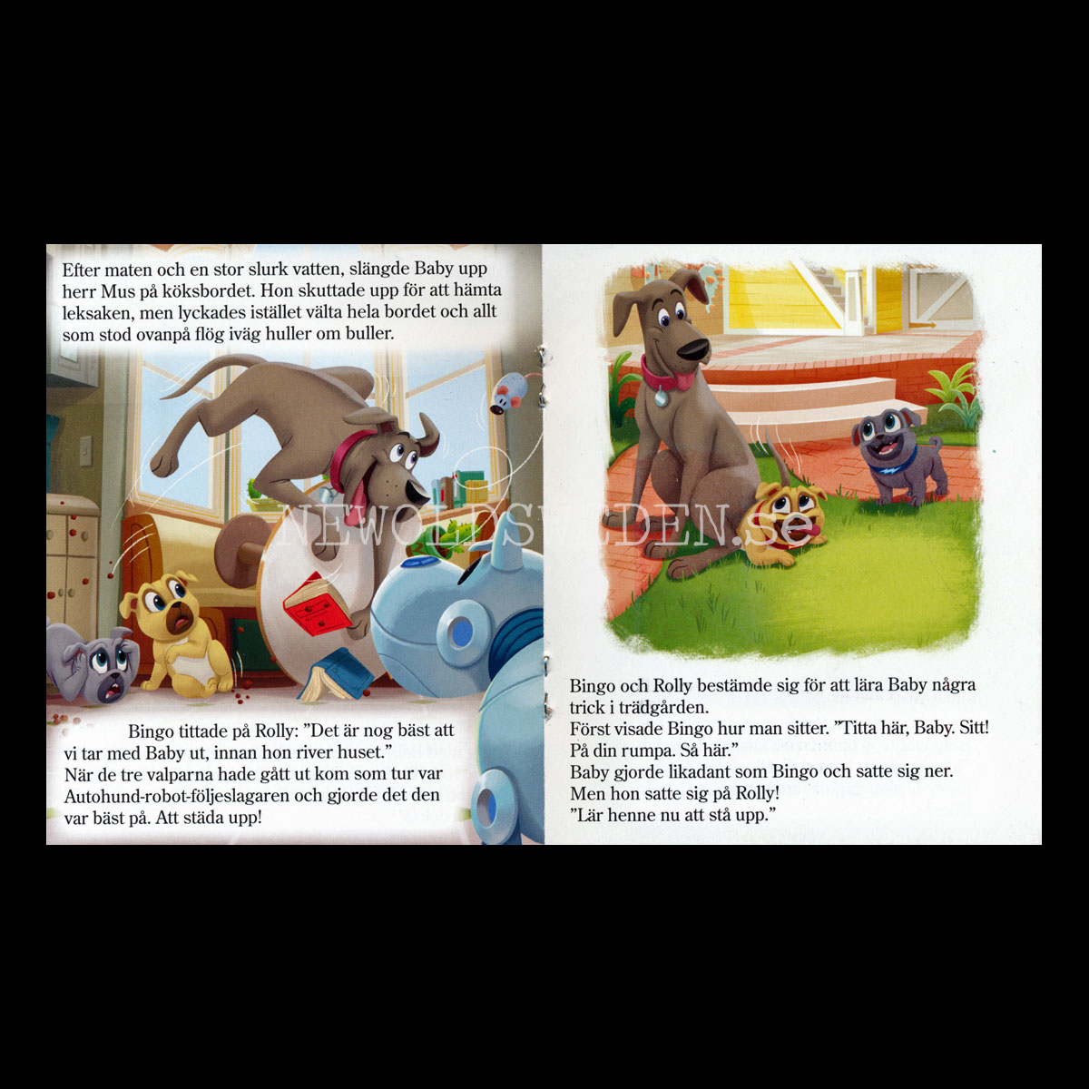 VÄRLDENS BÄSTA VALPPASSARE - VALPVÄNNER  - Disney Miniböcker - MB210 - 2