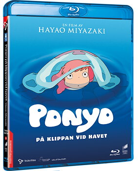 Ponyo på klippan vid havet BD