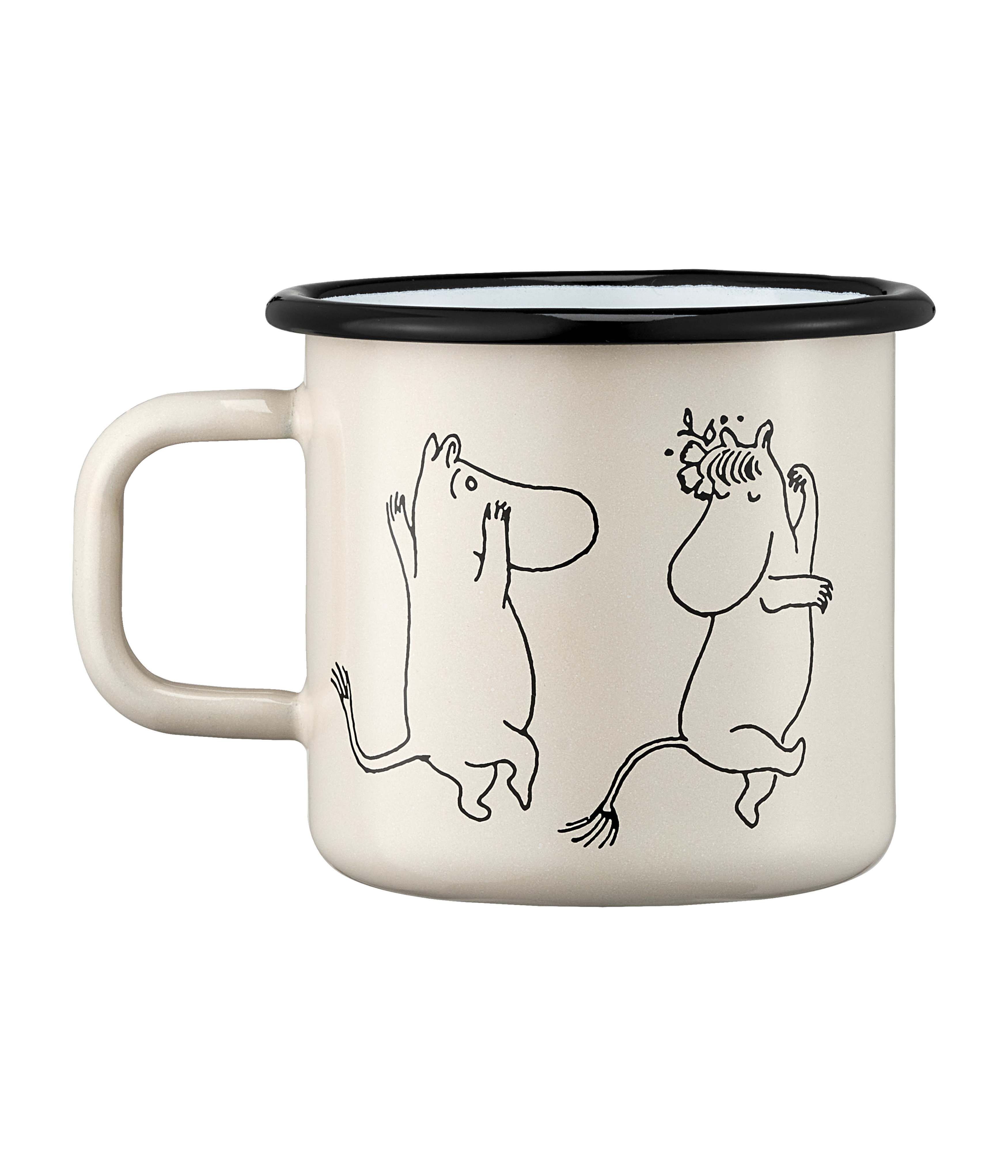 Mumin Emaljmugg 3,7 dl - Moomin 80 - 3