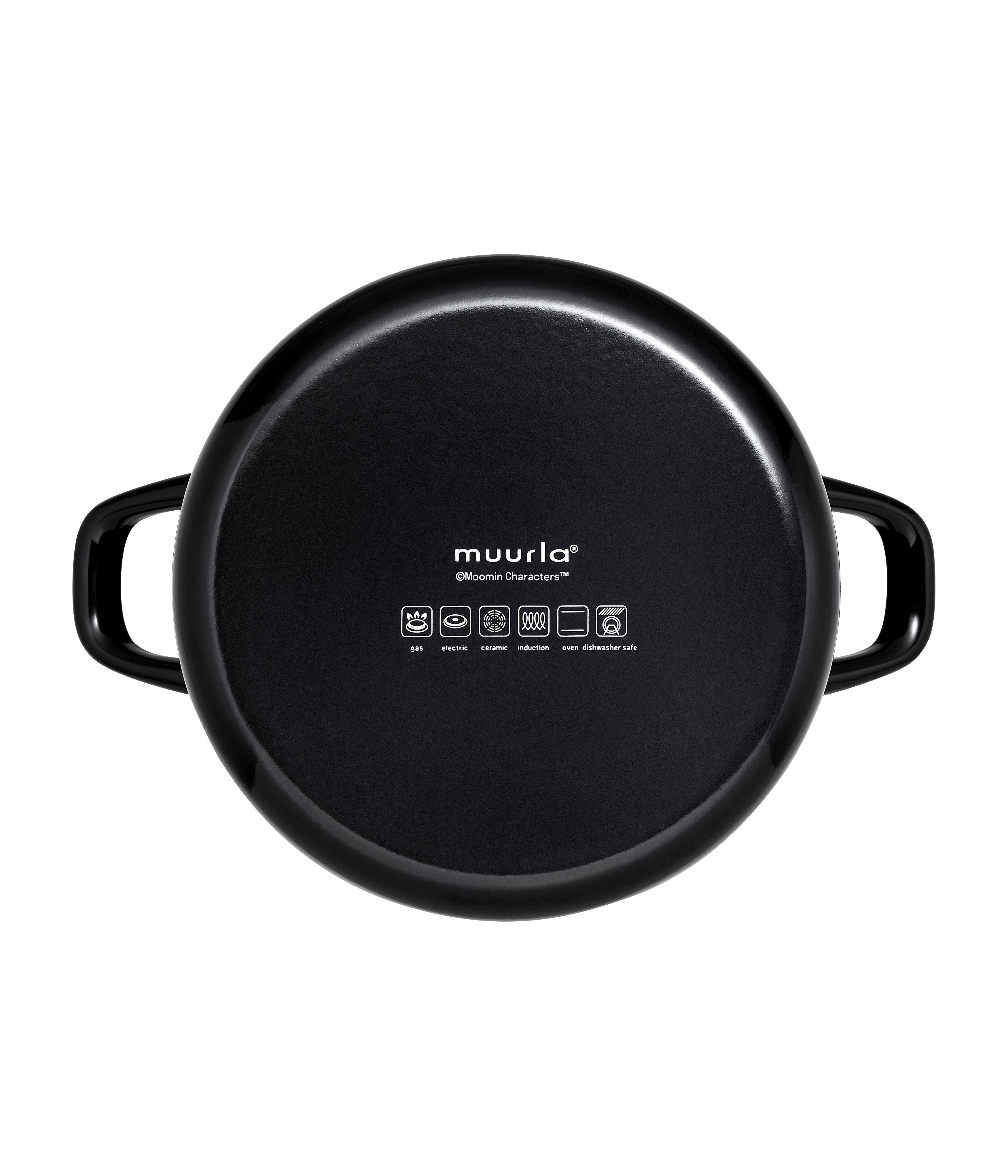 Mumin Emaljgryta med lock - 3,5 L - 3