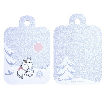 Moomin Cutting Board - Let it snow (Different front & back)