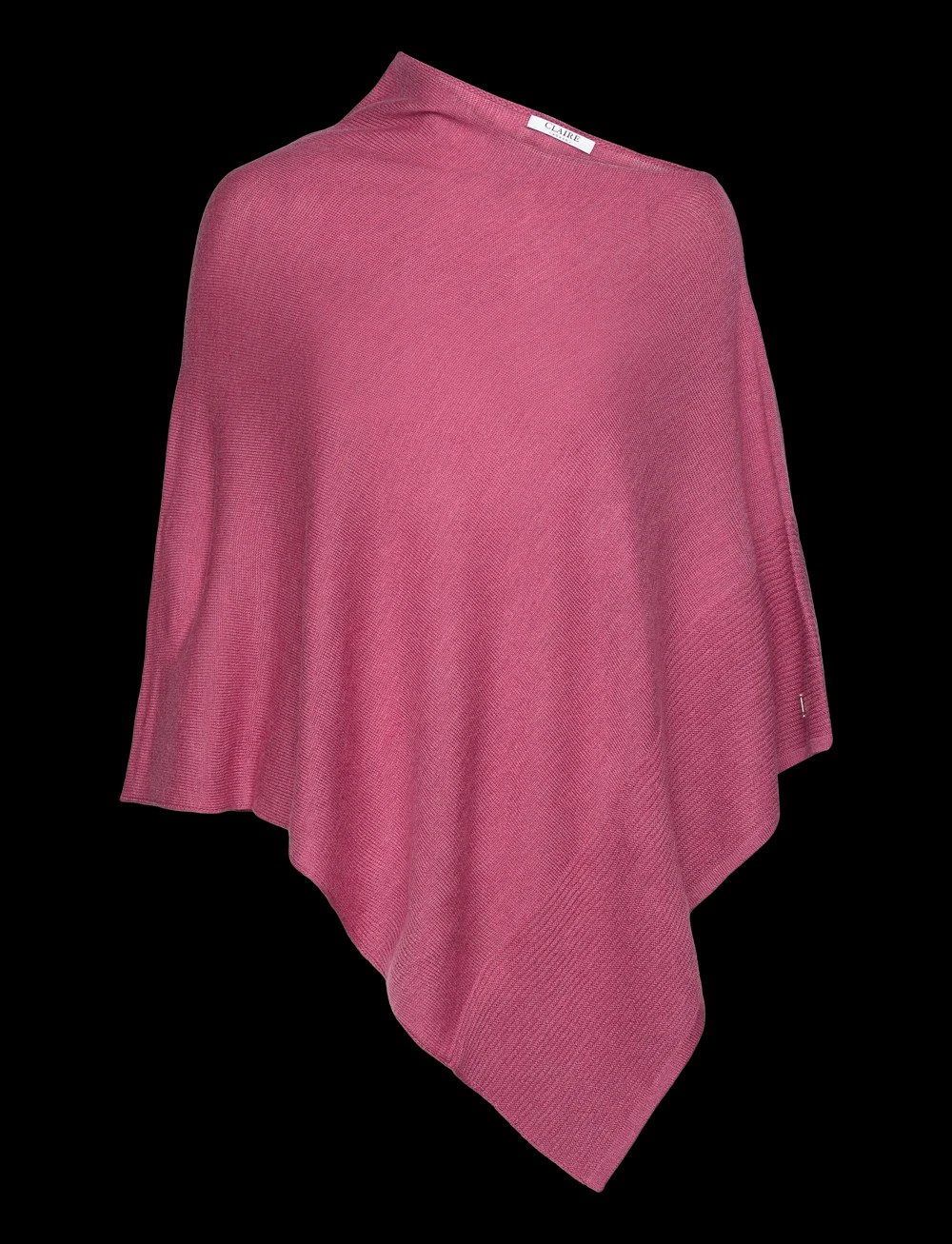 CWPaige Poncho - Rose Wine Melange - Claire 