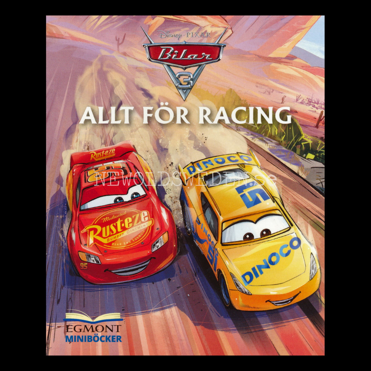 ALLT FÖR RACING - BILAR 3  - Disney Miniböcker - MB210