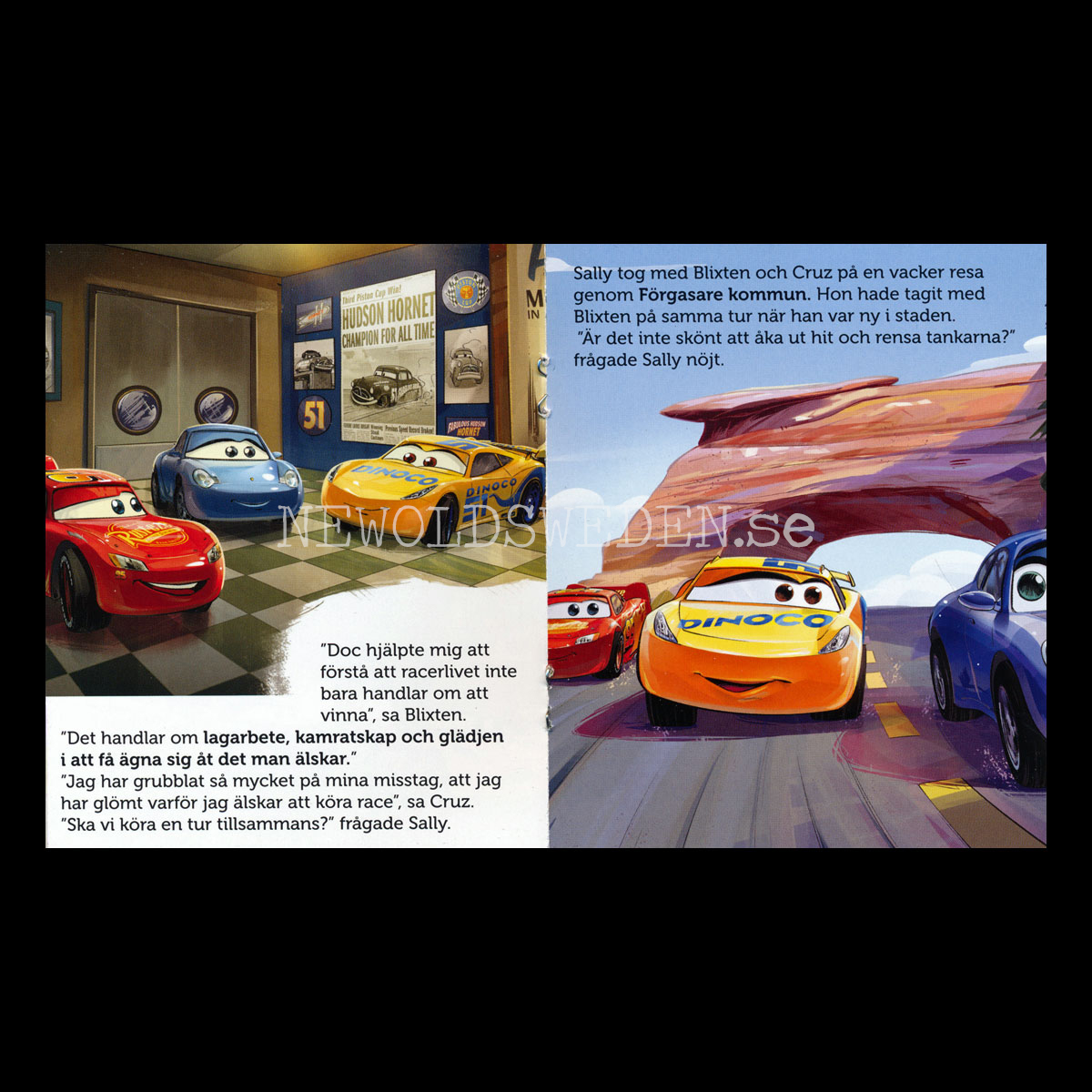 ALLT FÖR RACING - BILAR 3  - Disney Miniböcker - MB210 - 2