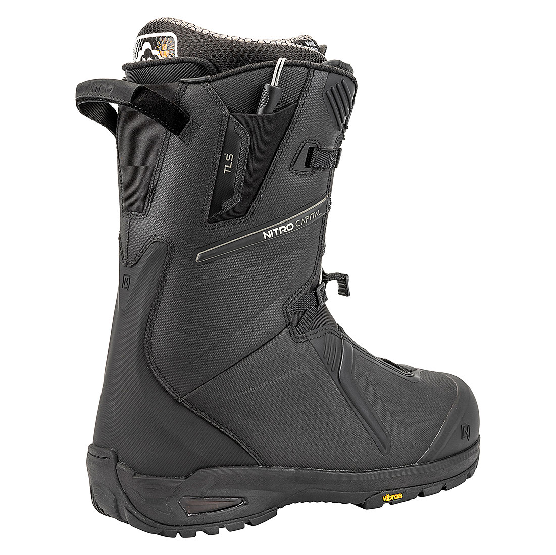 Nitro Snowboard Boots Capital Tls Powercord Black - Standtallshop.com