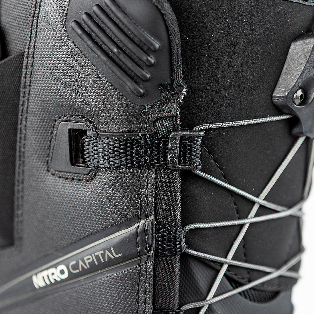 Nitro Snowboard Boots Capital Tls Powercord Black - 8