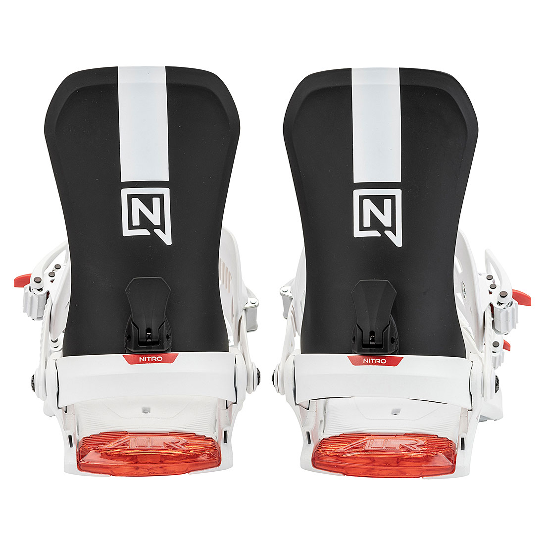 Nitro Snowboardbindning One Black/White/Red - 3