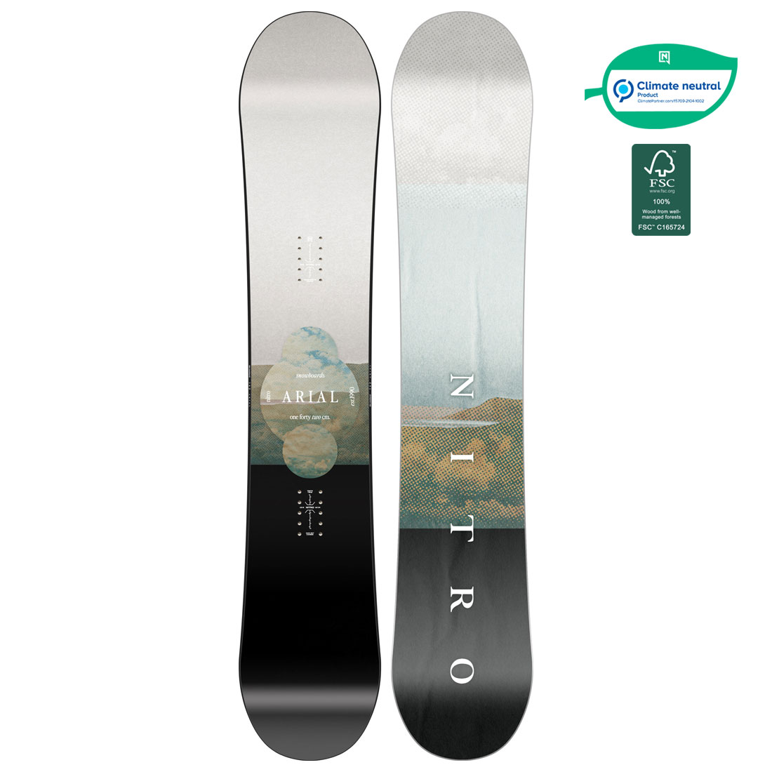 Nitro Snowboard Arial 142