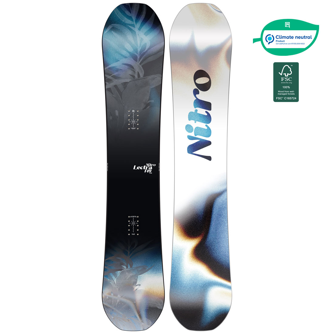 Nitro Snowboard Lectra Leaf 149