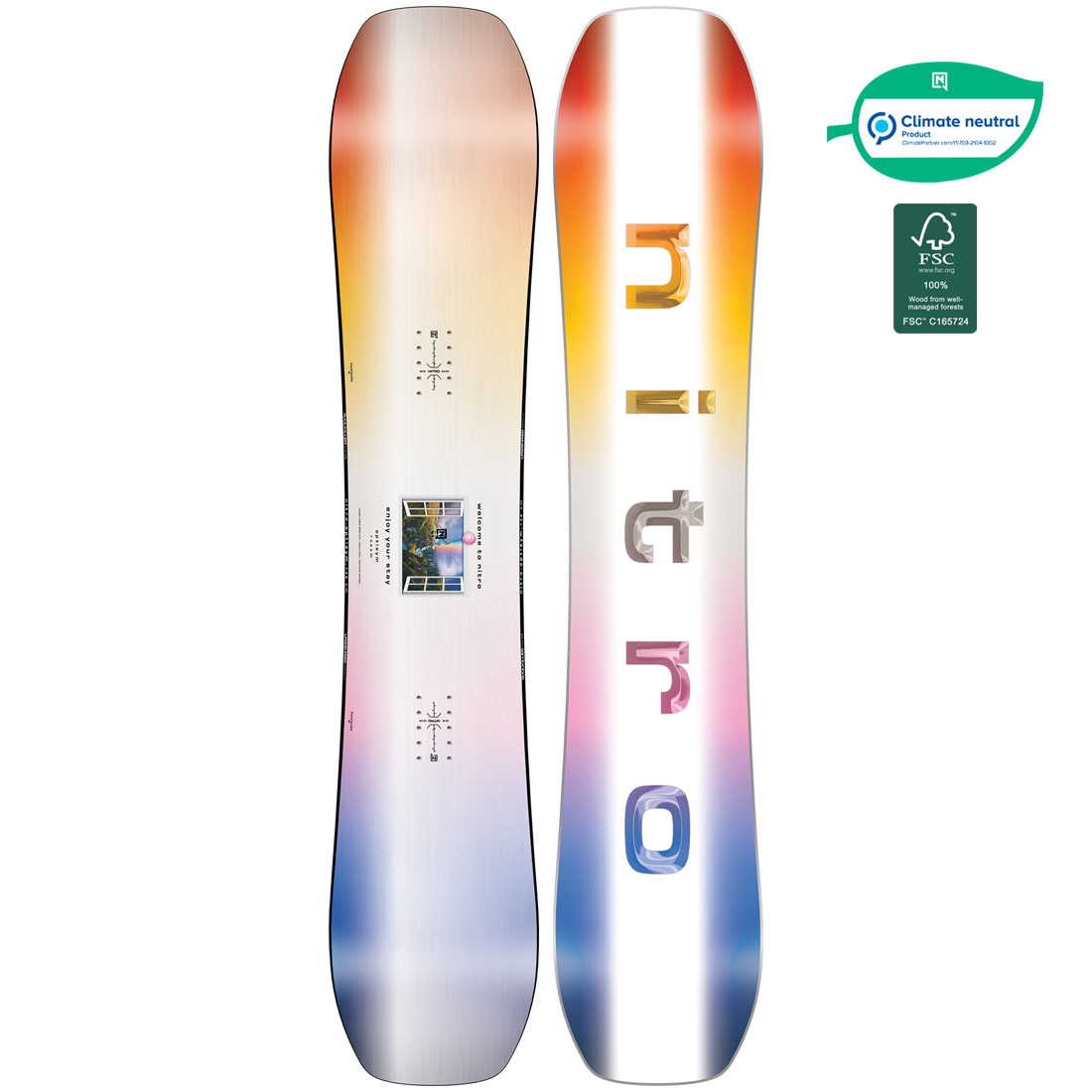 Nitro Snowboard Optisym Womens 146
