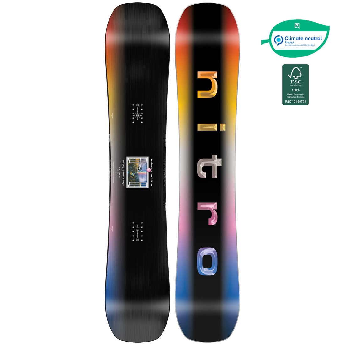 Nitro Snowboard Optisym 156 - Standtall.se