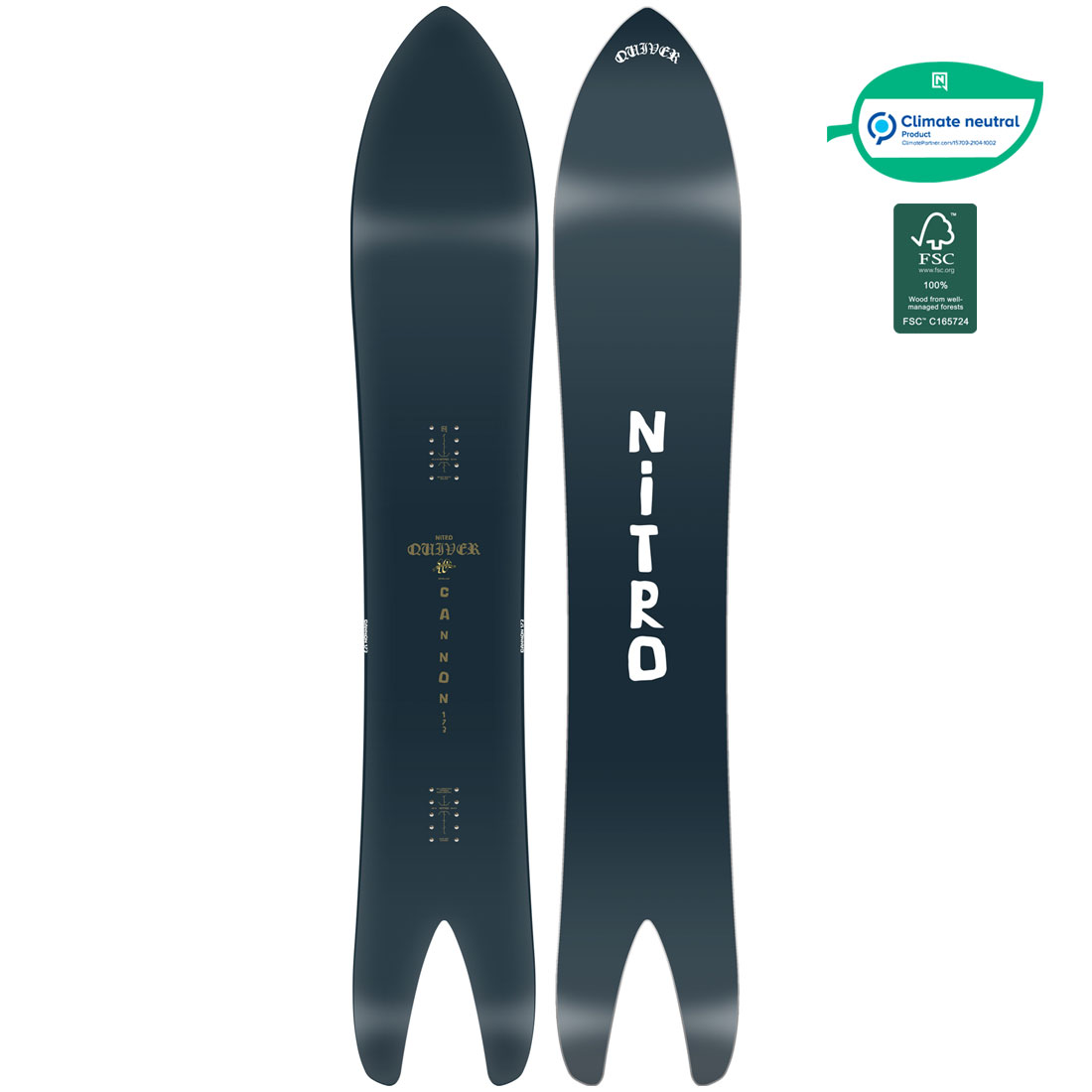 Nitro Snowboard Quiver Cannon 173 - Standtall.se