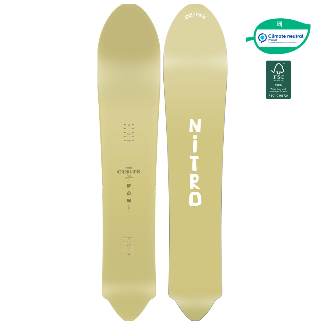 NITRO QUIVER POW パウ 154cm 2021-2022