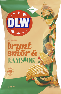OLW Brynt Smör & Ramslök 275g 18st 