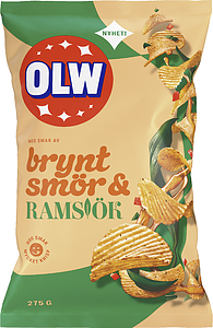OLW Brynt Smör & Ramslök 275g 18st 
