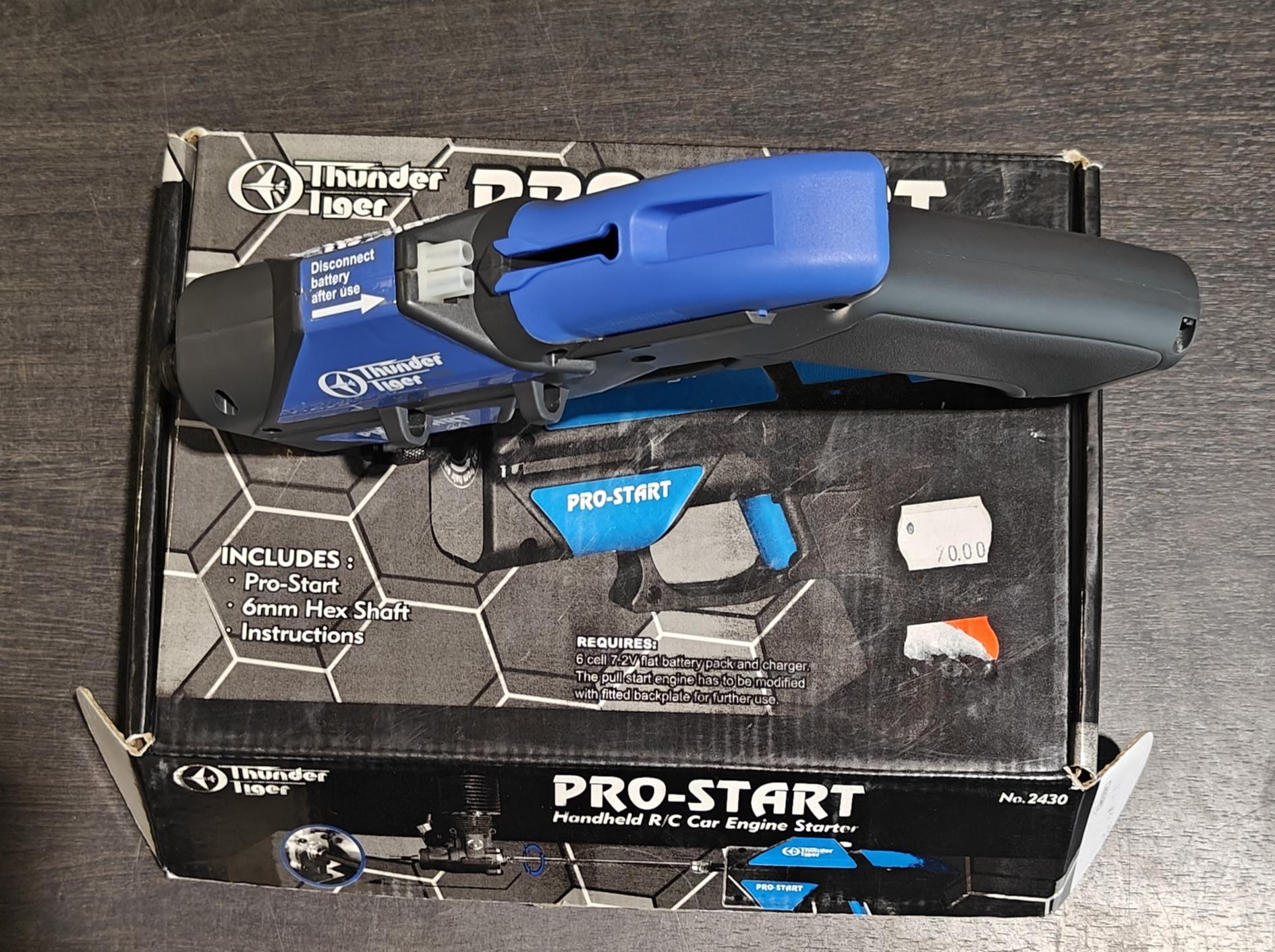 Thunder Tiger 2430 Pro-Start Handhållen startmotor för R/C-bilar - 2
