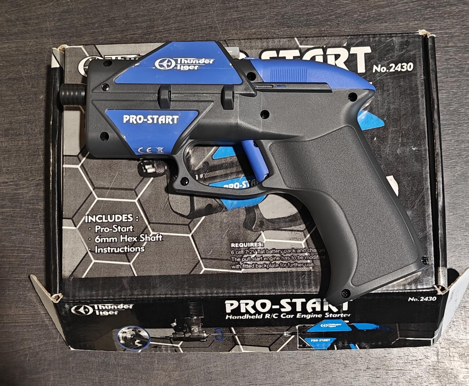 Thunder Tiger 2430 Pro-Start Handhållen startmotor för R/C-bilar