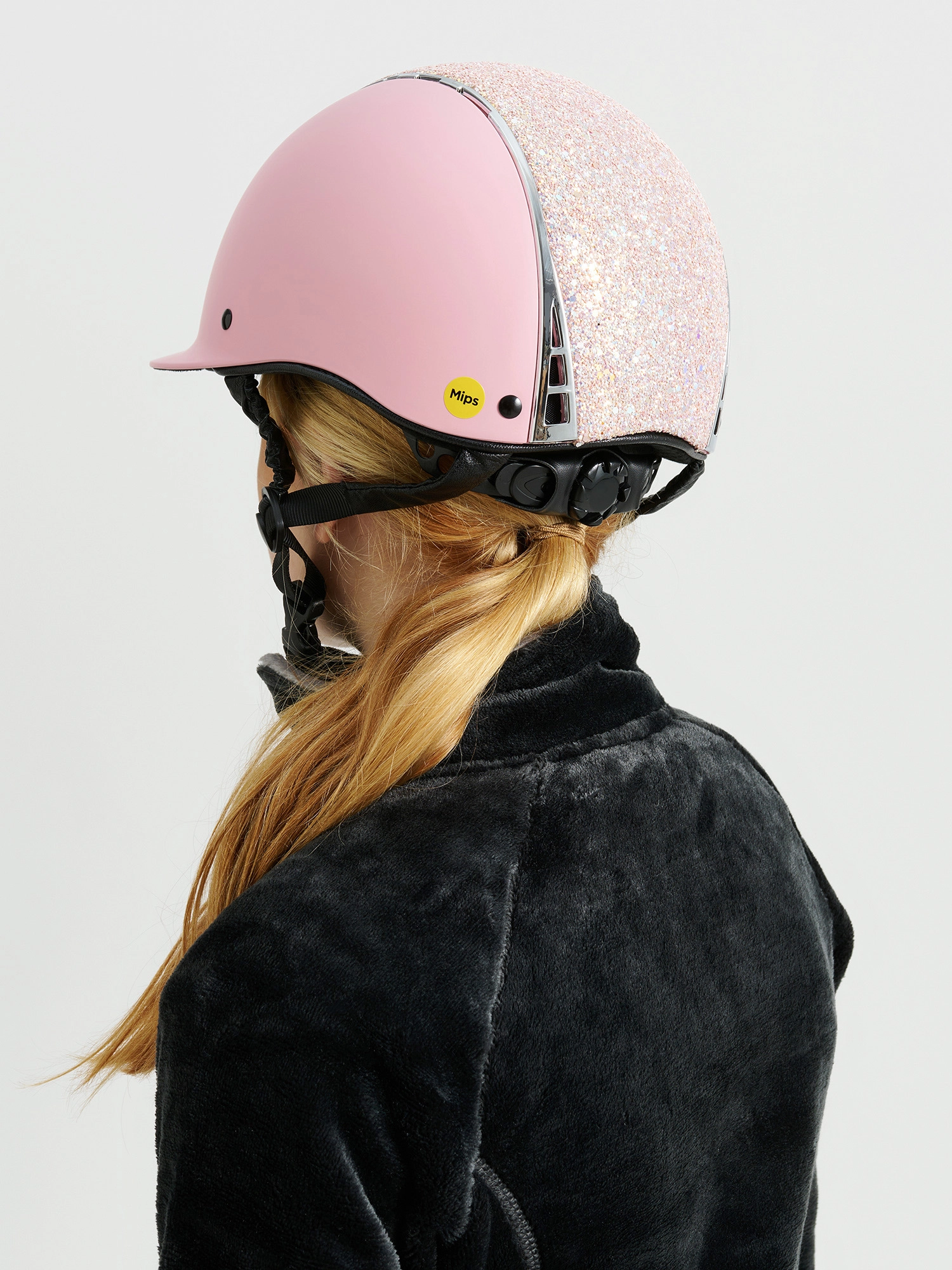 Philly Ridhjälm Mips Rosa glitter - 3