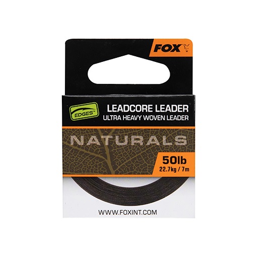 Fox Edges Natural Leadcore 50lb - 7m
