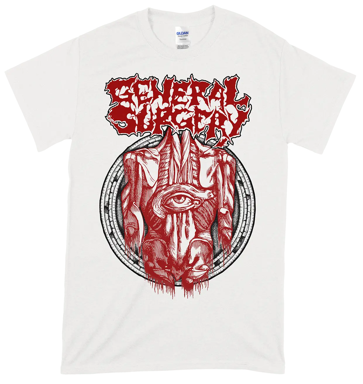 GENERAL SURGERY - Torseye White T-shirt
