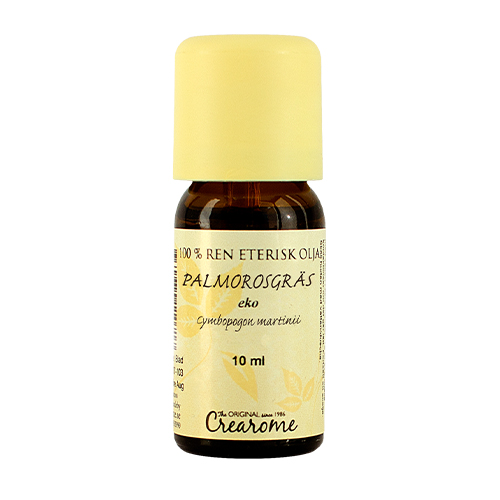 Eterisk Olja Palmoros Palmarosa gräs EKO Crearome 10ml