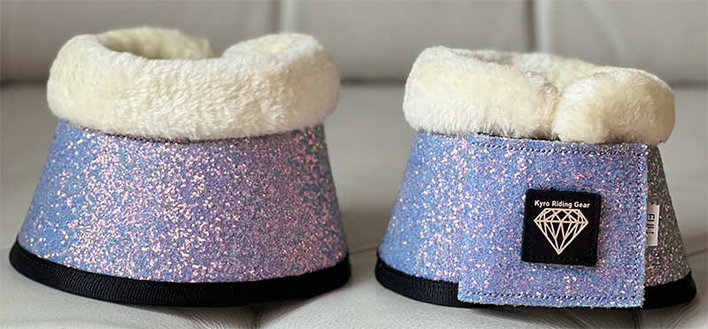 BELL BOOTS SUPER SPARKLY LAVENDEL TEDDY - 2