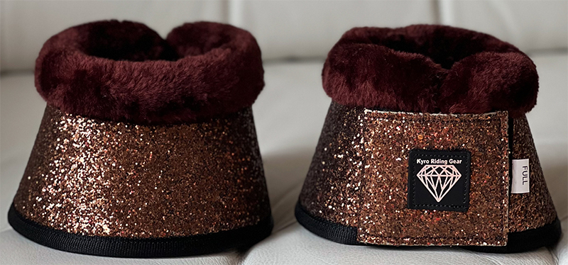 BOOTS SUPERGLITTER BRONS BRUN TEDDY - 2