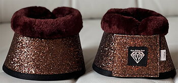 BOOTS SUPERGLITTER BRONS BRUN TEDDY