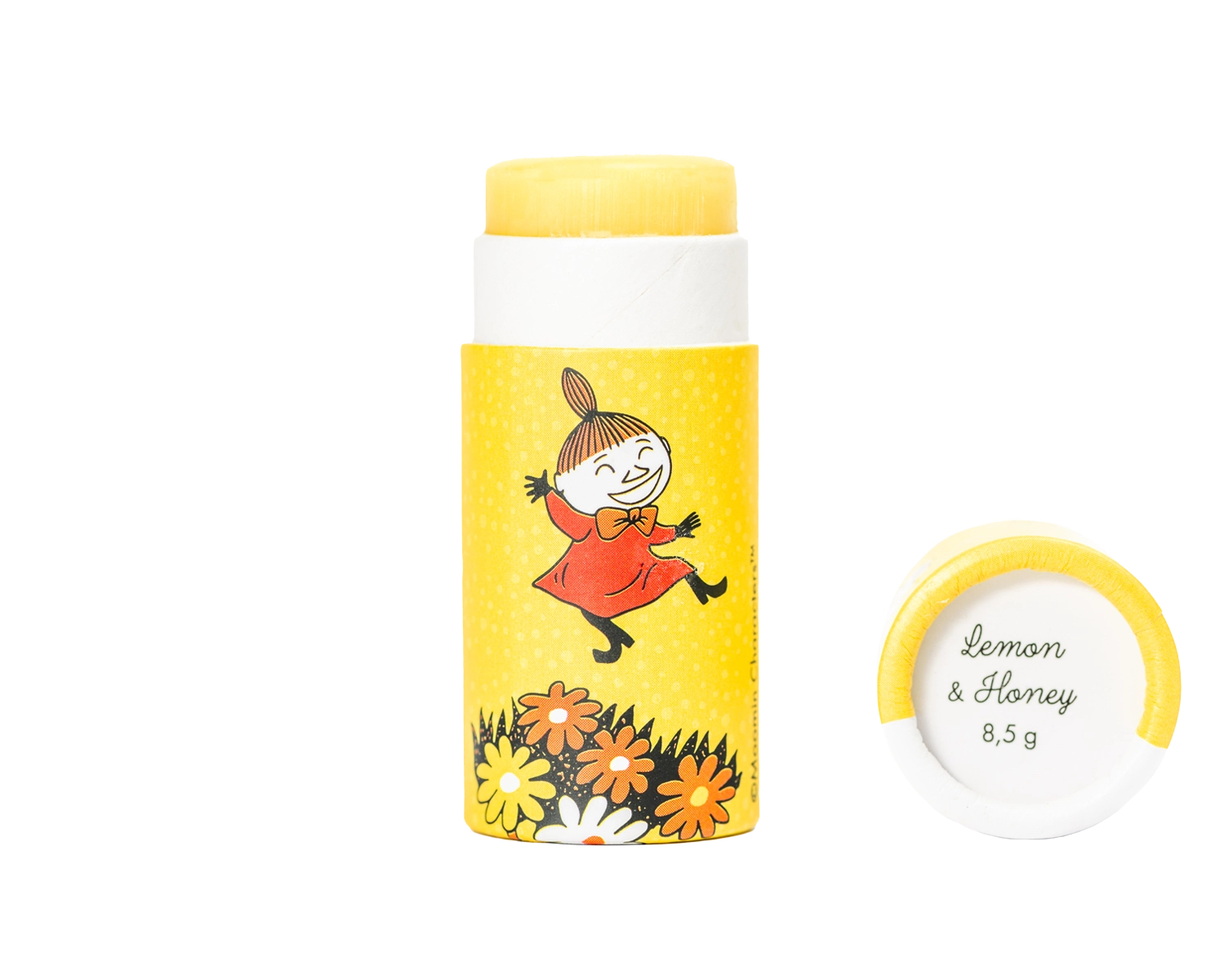 Moomin Beeswax Lip Cerate with Lemon & Honey - Little My - 3