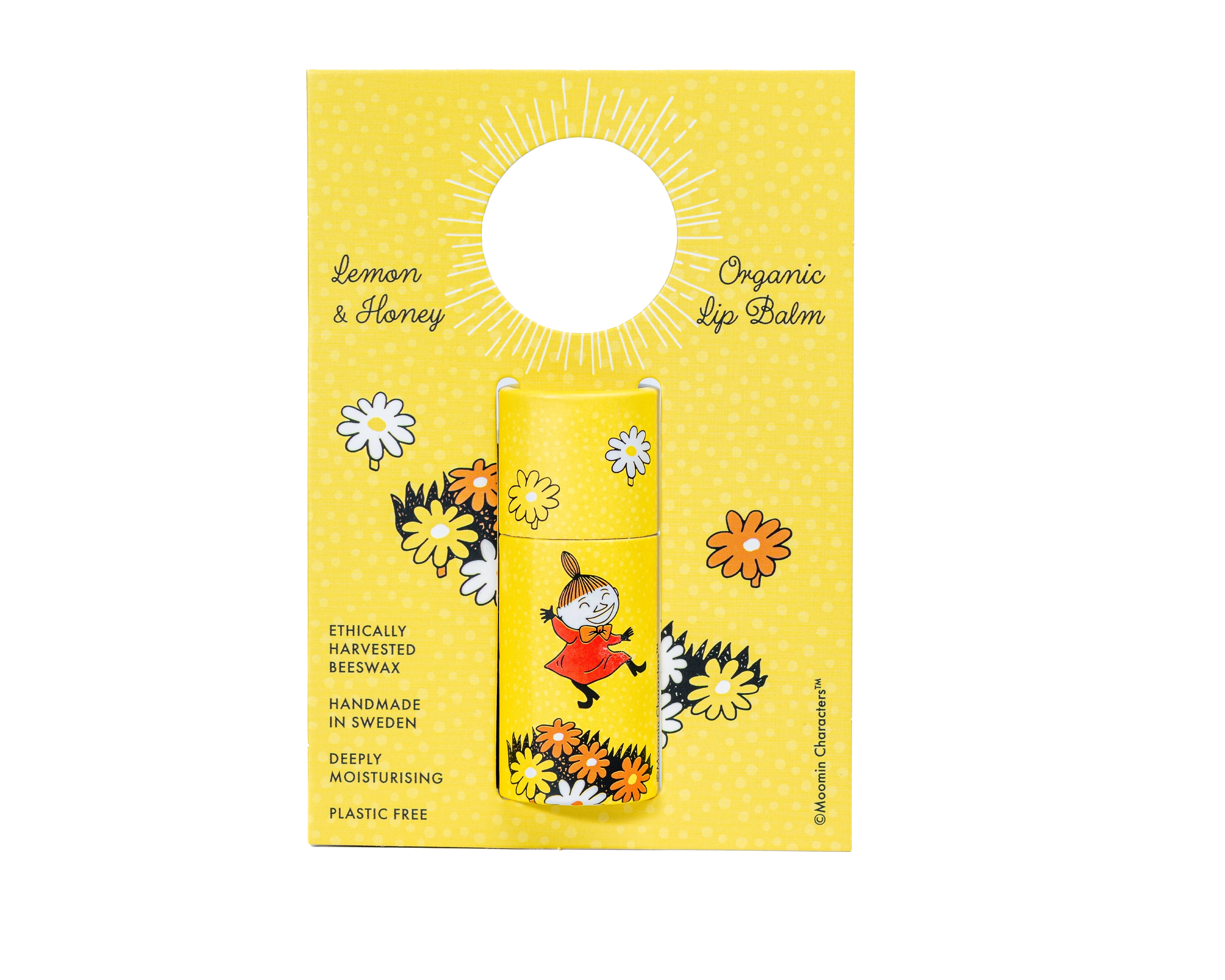 Moomin Beeswax Lip Cerate with Lemon & Honey - Little My - 7